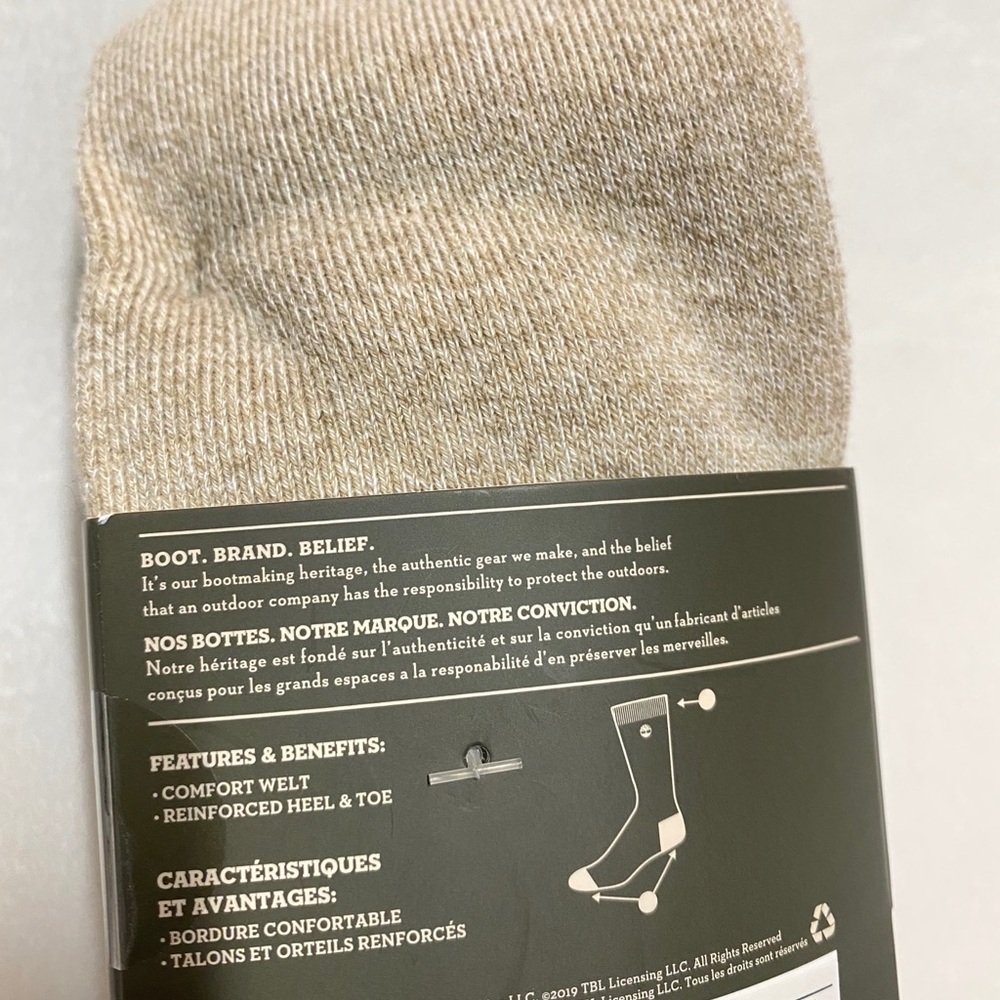 Timberland Cushioned Boot Socks 3 Pairs - Picture 7 of 8